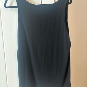 EmmyDeveaux Boyfriend Black Tank Top
